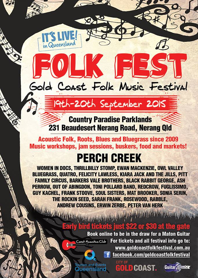 Gold Coast Folk Festival - Royal Palm Resort Palm Beach