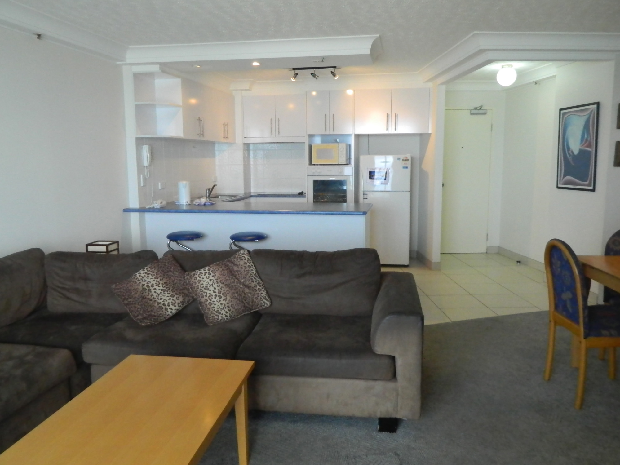 Royal Palm Resort Accommodation Living Area