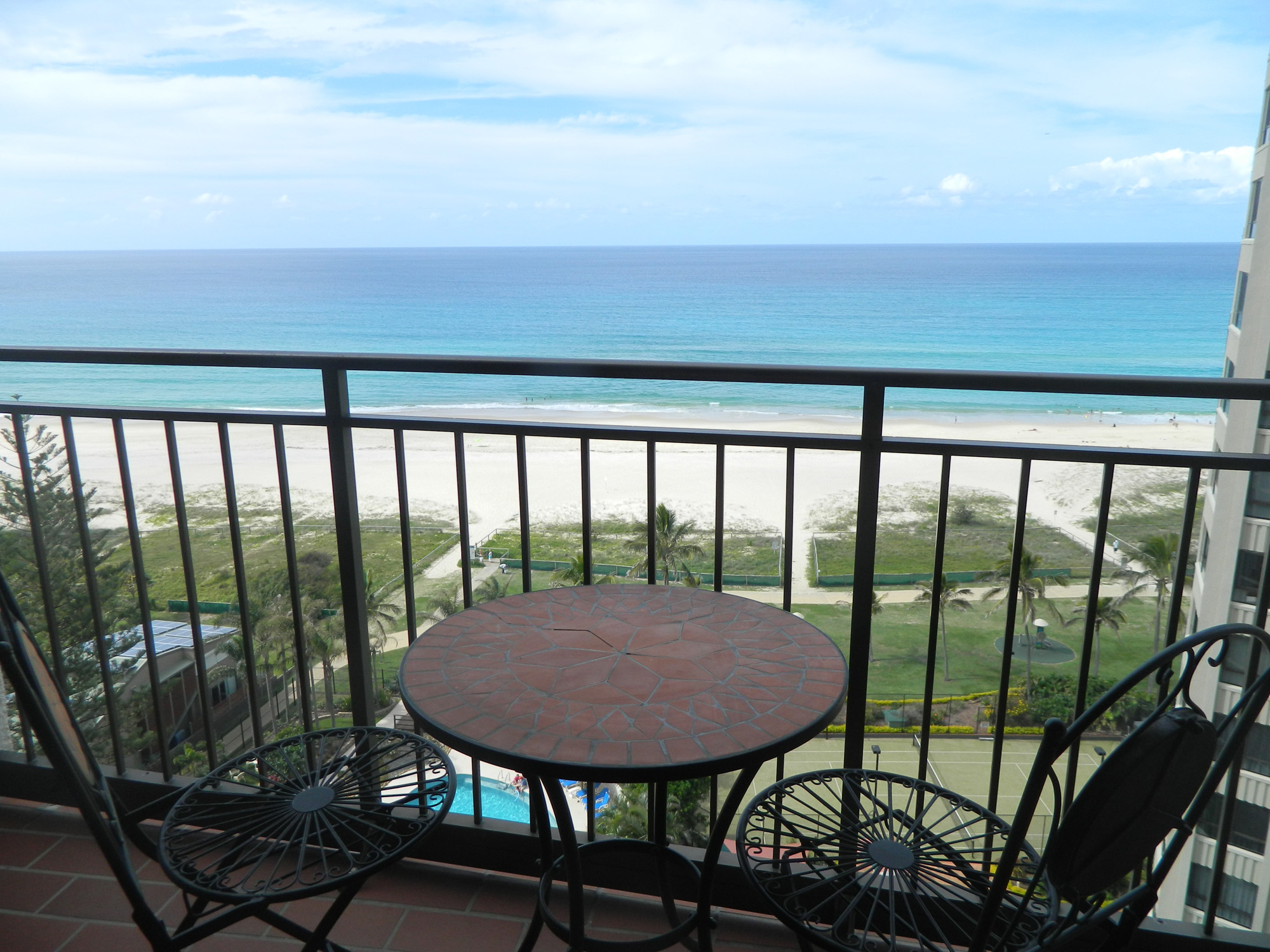 Royal Palm Resort Accommodation Balcony Ocean View